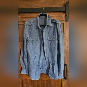 Vince Mens Button Up Shirt